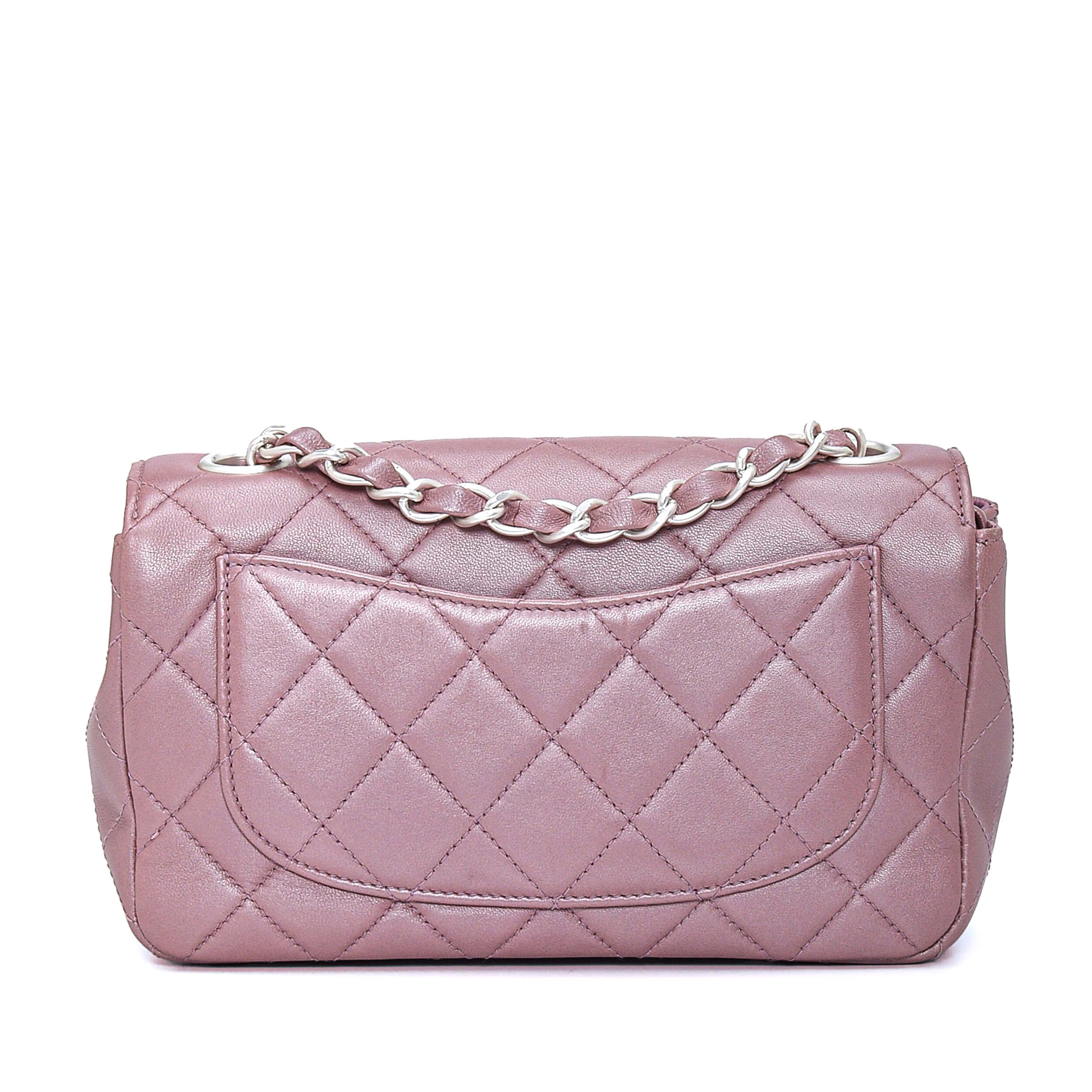 Chanel - Lilac Quilted Lambskin Leather Small Flap Bag